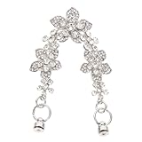 BESTonZON cadena de la caja del teléfono móvil cadena de diamantes de imitación para teléfono olla arrocera pequeña teléfonos móviles cadena de de teléfono decoración del teléfono