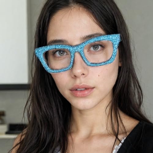 Image of 3 pack style Spring hinge Readers Blue Light Blocking Computer Square Reading Glasses for Women Men (Bdiamond, 2.0)