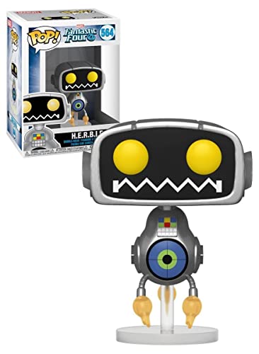 Funko Pop! Marvel: Fantastic Four - H.e.r.b.i.e, Multicolor