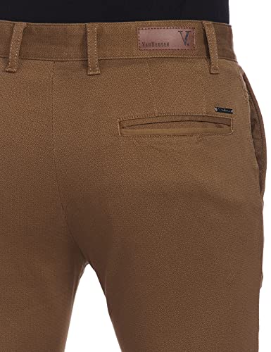 Image of Vdot Men's Slim Fit Casual Trousers