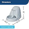 PetSafe-Drinkwell-Platinum-Dog-and-Cat-Water-Fountain-Automatic-Drinking-Fountain-for-Pets-168-Ounce Automatic Drinking Fountain for Pets