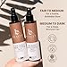 Self Tanner Spray - USA Made with Natural & Organic Ingredients, Fast Drying Spray Tan for Pale Skin, Non Toxic Gradual Tanning Spray, Sunless Tanning Water for Women & Men, Medium to Dark