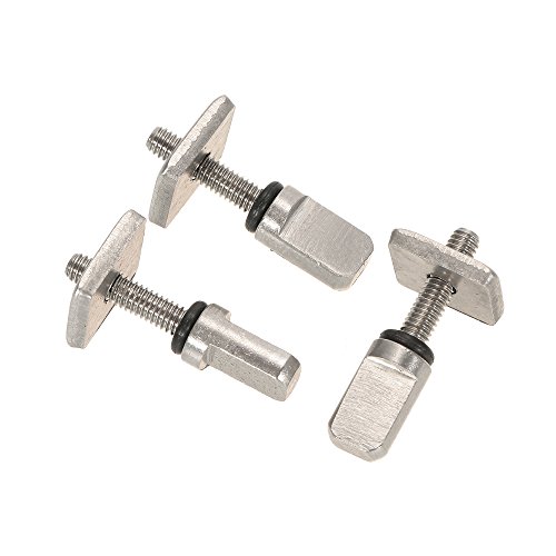 Parafusos, Andoer 3 Parafuso de barbatana deslizante de longboard prancha de surfe e kit de substitu