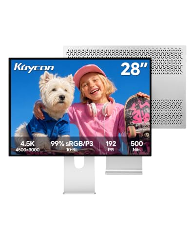 Image of P20 28 inch 4.5K UHD Monitor, IPS Glossy (Honeycomb with Stand)