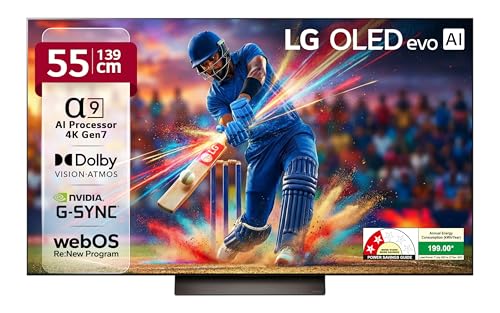 Image of LG 139 cm (55 Inches) OLED C4 Series 4K Ultra HD (3840 x 2160) Smart webOS OLED TV OLED55C46LA
