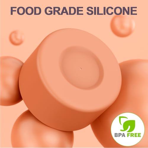Image of Affute Protective Silicone Boot for Stanley Quencher H2.0 40 30 20 oz & IceFlow Flip 30 20 oz, BPA Free Anti-Noise Anti-Scratch, Stanley Cup Protector Sleeve Cover Boot