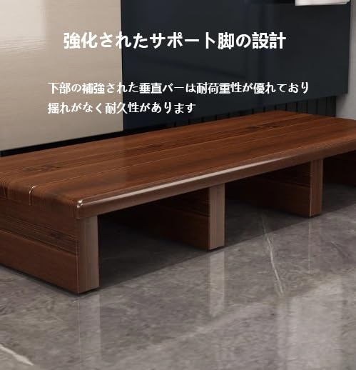 Amazon｜玄関 踏み台 玄関台 無垢材 30/40/50/60/70/80/90/100/120