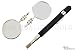 Telescoping Inspection Mirror Two 2-1/4" Mirrors 30" Retractable Handle