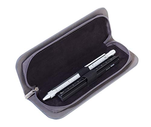 Troika Construction Set Règle Stylo à bille + Règle d'architecte Multitool - Diverses écailles originales TROIKA Tournevis Niveau à bulle Stylet de haute qualité avec mine noire