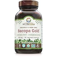 Algopix Similar Product 3 - Bacopa Gold  90 Plantcaps Memory