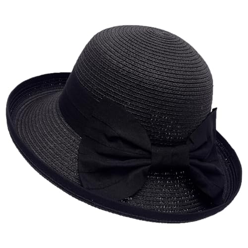 Chapeau de dame de qualité supérieure offrant ombrage à large bord raffiné
