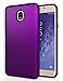 SENON Slim-fit Shockproof Anti-Scratch Anti-Fingerprint Protective Case Cover for Samsung Galaxy J7 Aero/J7 Star/J7 Top/J7 Crown/J7 Aura/J7 Refine/J7 Eon/J7 2018,Purple