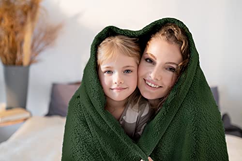 Homes Perception 4 Pack Bath Towel Set | Ultra Soft And Durable Cotton Bath Towels | 500 Gsm (Hunter Green) #TOP6