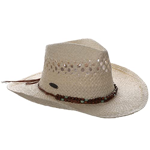 Panama Jack Drifter Sun Hat - Toyo Straw, 3 1/4"