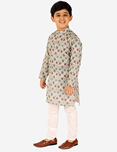 Boy's Silk Indian Boys Kurta set | Traditional Wear | 1 To 16 Years | Pack Of 1 (S-166)4