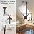 ELIVED Ceiling TV Mount Fits Most 26-65 Inch LED, LCD OLED Flat Screen TVs, Full Motion Height Adjustable, Swivel and Tilt TV Bracket, Max VESA 400x400mm, Holds up to 99 lbs. YD3015