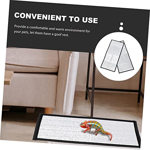 Veemoon 2pcs tapete térmico para reptiles miniatura 3