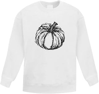 Azeeda 'Pumpkin' Kid's Sweatshirt/Jumper (9-11 Years) (KW00024952)