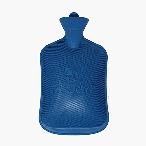 Dr. Odin 2 Litre Hot Water Bag, Non Electric Leakproof Hot Water Bottle for Pain Relief, Reusable Heating Pad (Dark Blue) (B082F3K2R4) Amazon Price History, Amazon Price Tracker