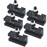 5Pcs #2 AXA 250-102 Quick Change Tool Post Boring Turning Holder 6-12' for Lathe Swing 6-12 inches