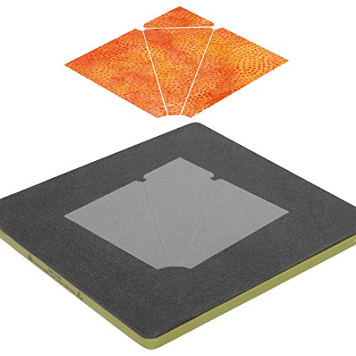 Accuquilt GO! Crossed Canoes-9 Finished Die