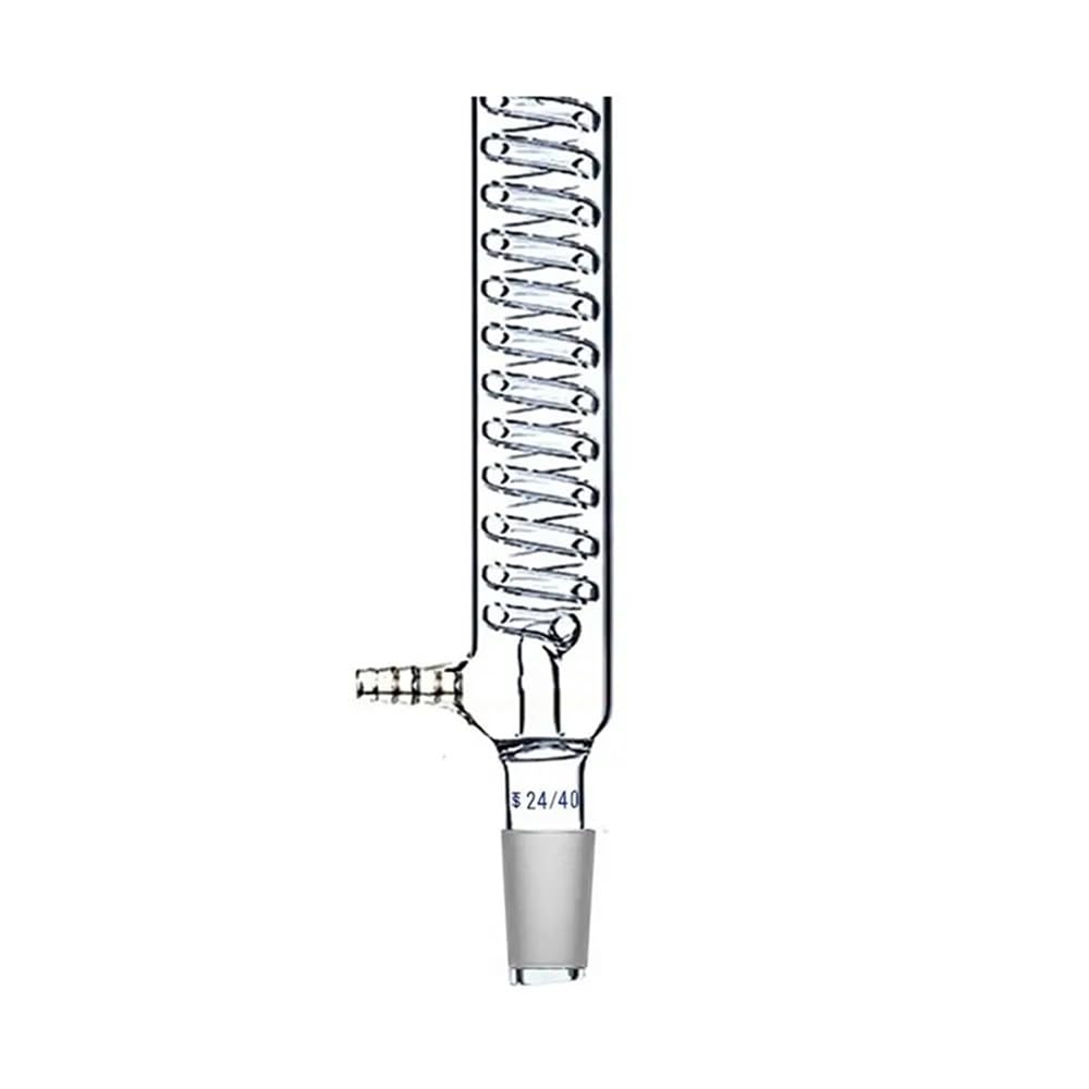Szklany wymiennik ciepła dla skraplacza 200 mm 24/40, szkło laboratoryjne Sprzęt laboratoryjny