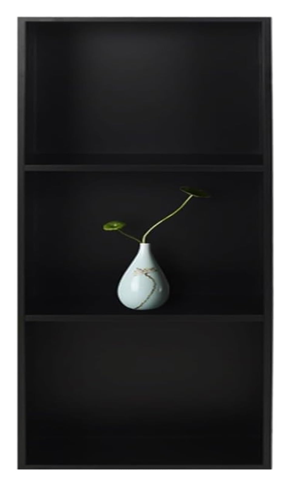 QUSYZD Stainless Steel Bathroom Niche, Square Storage Shower Shelf, Wall-Inserted Recessed Room Shelf for Shampoo Toiletries, Easy to Install,Gray,32x32x12.5cm,Black-90x28x12.5cm