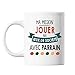Mug Ma mission Jeux de société avec Parrain | Tasse imprimée en France