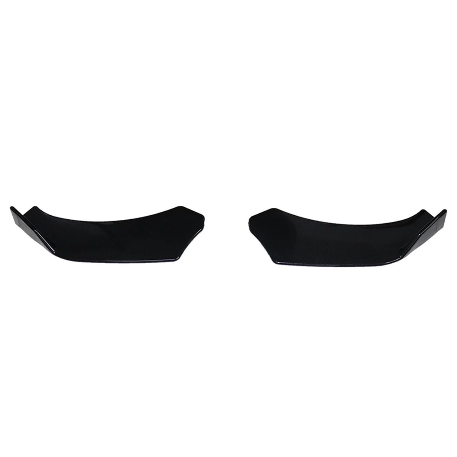 Heckspoiler des Autos Universal Spoiler Schaufeln Front Stoßstange Deflector Lip Splitter Kratzfest Wing Canard Schutz Sport Heckspoiler(Carbon)
