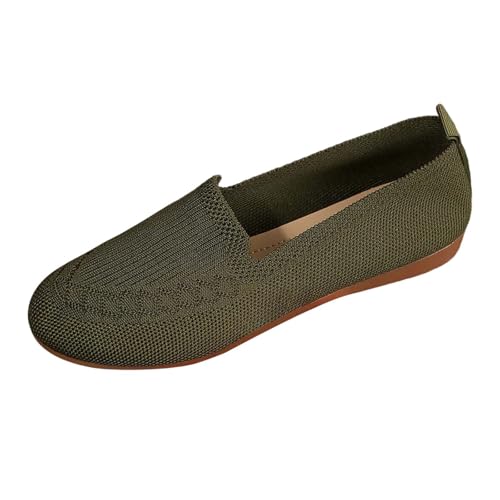 Women's Casual Flat Shoes Comfortable Summer Walking Slip On Ballerina Soft Sole Lightweight Breathable Everyday