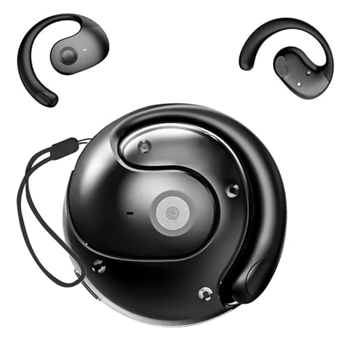 Real-time Translation Earbuds, Ows Translator Earphones for iOS and Android, Translating Headphones Supports 144 Languages for Travel Business Learning (Black)