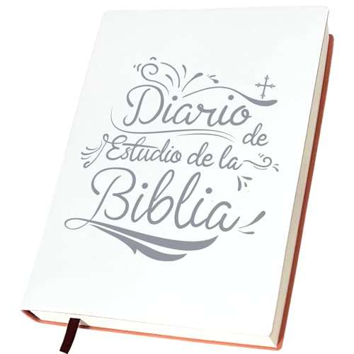 Journal d'étude de la Bible espagnol pour organiser vos notes d'église et prières du matin