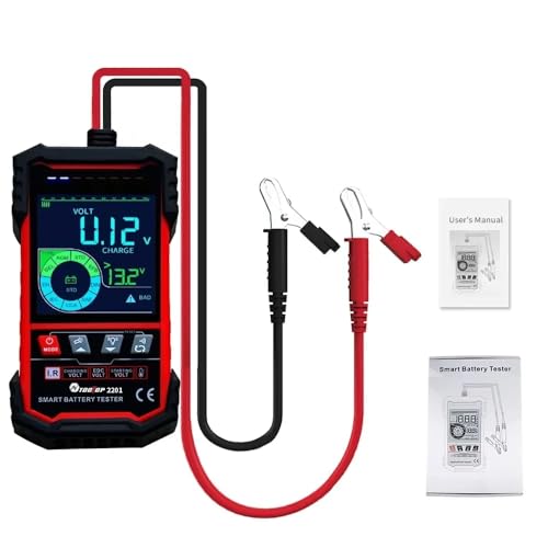 Testeur de batterie automobile 12V 24V analyseur de tension ET2201
