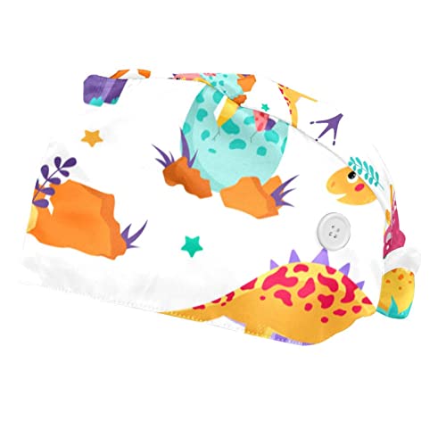 Casquette pour Hommes Femmes Dinosaures Ajustable et Absorbante