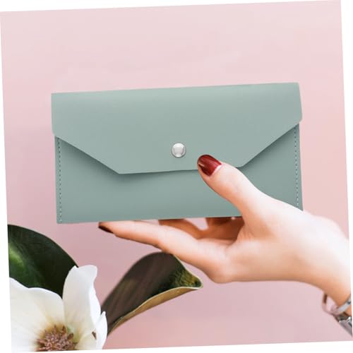 Cash Envelope Wallet for Women Elegant Slim Pu Purse Portable Minimalist Wallet Small Card Holder Versatile Functionality for Everyday Use4