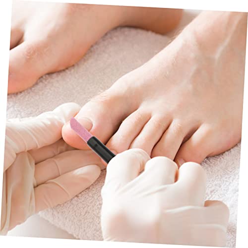 FOMIYES 2 Conjuntos De Caneta De Quartzo Para Unhas Lixa De De Vidro Lixa De De Dedo Do Pé Lixa De V