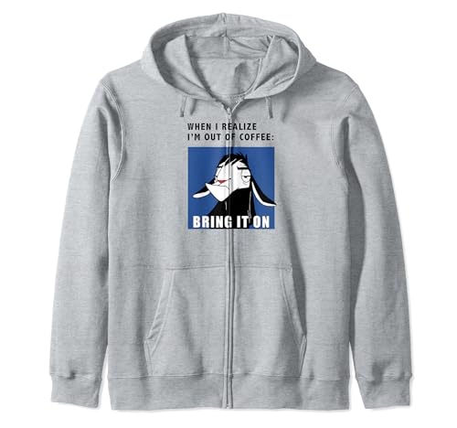 Sweat Kuzco chaud à capuche zippée pour éviter le froid matinal