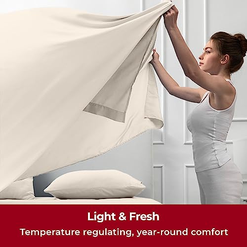 image for Mellanni Split King Sheets Set - 5 PC Iconic Collection Bedding - Hote