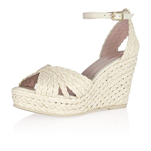 Fiarucci Brautschuhe Louna - Damen, Espadrilles, Perle Creme - Gr. 38 (UK 5) Cover