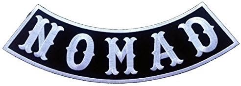 Nomad Biker Jacket Back Bottom Rocker Independent Rider Patch by 13th Titan