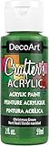 DecoArt Paints Bulk Buy (6-Pack) Crafter's Acrylic All Purpose Paint 2 Ounces Christmas Green DCA-376