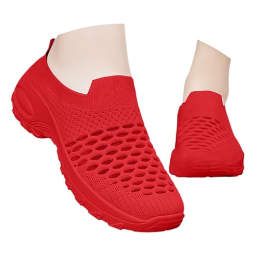 Zapatos ortopédicos de mujer con malla transpirable y horma ancha H 2