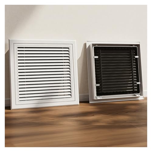 Panneau d'accès amovible avec grille filtrante en alliage d'aluminium lourd pour grille d'aération électrique pour un entretien facile et un design léger