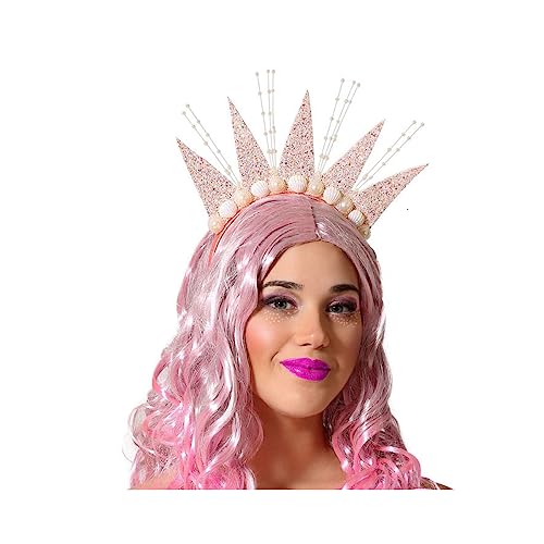 BigBuy Carnival Headband, Estándar, Pink