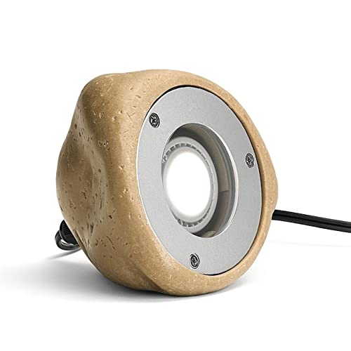 200-Lumen 5-Watt Faux Rock Low Voltage Hardwired LED Spot Light