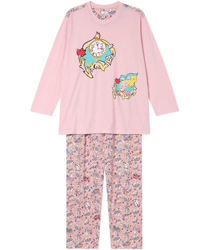 Wacoal RELAX＆SLEEP(ワコール リラックス&スリープ)ツモリチサト パジャマ 綿100%(本体) 天竺素材 長袖 長ズボン UDX591 tsumori chisato SLEEP PI Lのサムネイル