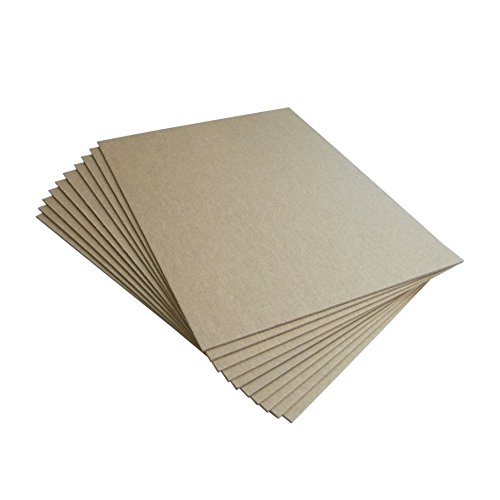Chipboard Sheets 8.5 x 11 Inch Medium Heavy Weight 50 Point Pack of