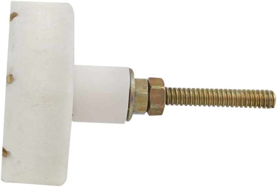 Indian Shelf 4 Piece Round Stone Brass White Modern Dresser Knobs Drawer Handles Cabinet Pulls Elegant Hardware