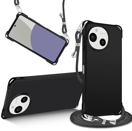 tuulaasii For SHARP AQUOS sense9 �p �P�[�X sense10 �P�[�X �N���A �V�����_�[ �V���[�v �A�N�I�X sense9/10 �J�o�[ SH-53E / SH-53F / SHG14 / SH-M29 / SH-M33 ��