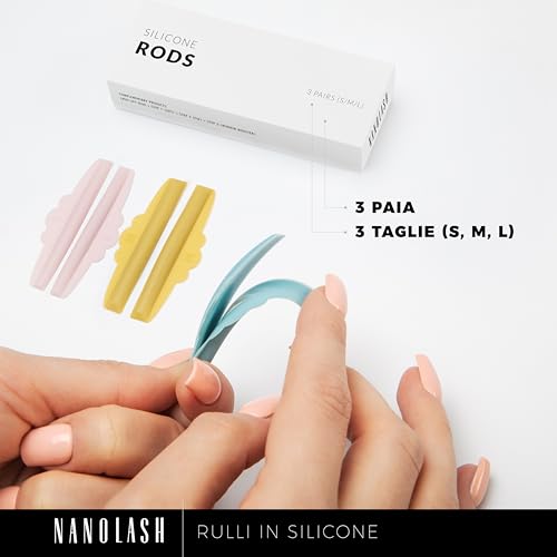 Nanolash Silicone Rods cuscinetto per le ciglia 3x2 paio - 4